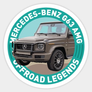 4x4 Offroad Legends: Mercedes-Benz G-klasse G63 AMG Sticker